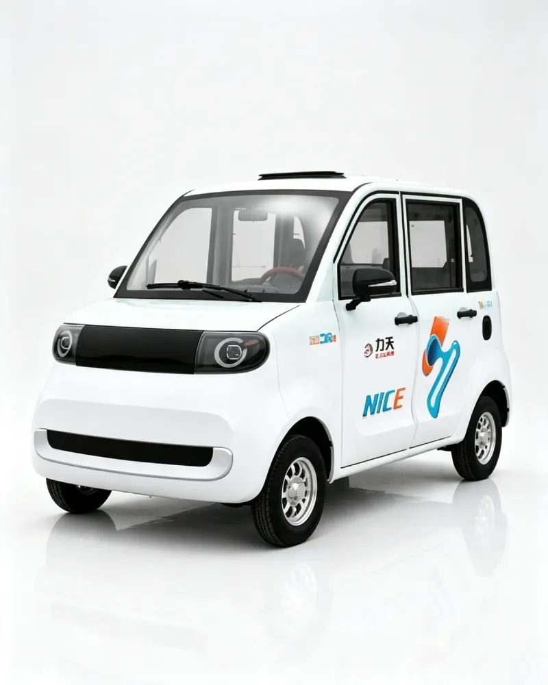 Small enclosed electric vehicle for urban commuting, family transport and short-distance delivery