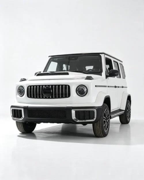 Litian compact electric passenger vehicle, pure white product photo, front view, side view, rear view and detail view for urban family transport and city commuting